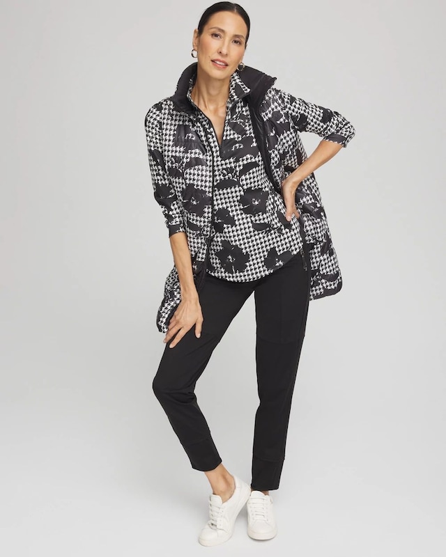 Zenergy Houndstooth Reversible Vest - image 2